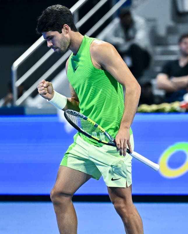 Tennis. ATP Qatar Exxonmobil Open. Carlos Alcaraz - Arthur Rinderknech. 17.02.2026