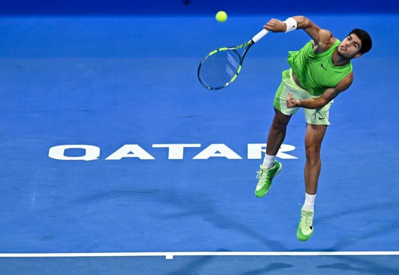 Tennis. ATP Qatar Exxonmobil Open. Carlos Alcaraz - Arthur Rinderknech. 17.02.2026