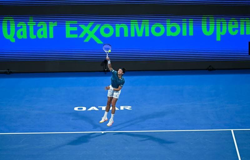 Tennis. ATP Qatar Exxonmobil Open. Carlos Alcaraz - Arthur Rinderknech. 17.02.2026