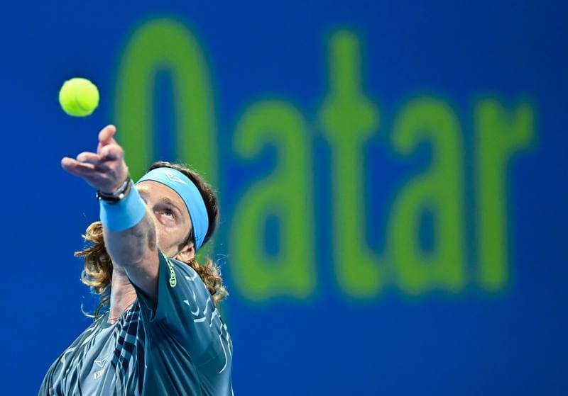 Tennis. ATP Qatar Exxonmobil Open. Carlos Alcaraz - Arthur Rinderknech. 17.02.2026