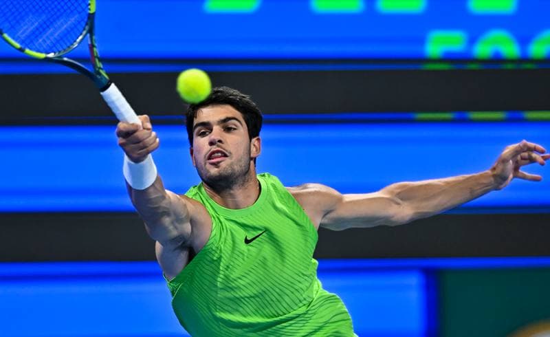 Tennis. ATP Qatar Exxonmobil Open. Carlos Alcaraz - Arthur Rinderknech. 17.02.2026