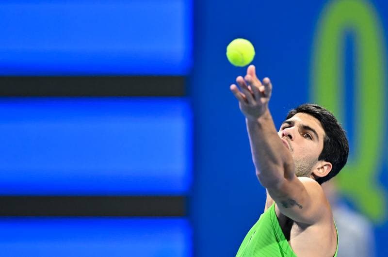 Tennis. ATP Qatar Exxonmobil Open. Carlos Alcaraz - Arthur Rinderknech. 17.02.2026
