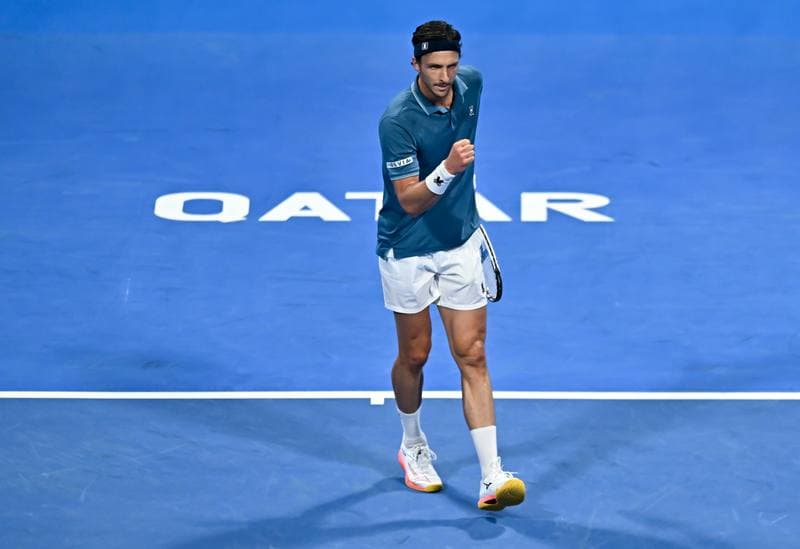 Tennis. ATP Qatar Exxonmobil Open. Carlos Alcaraz - Arthur Rinderknech. 17.02.2026