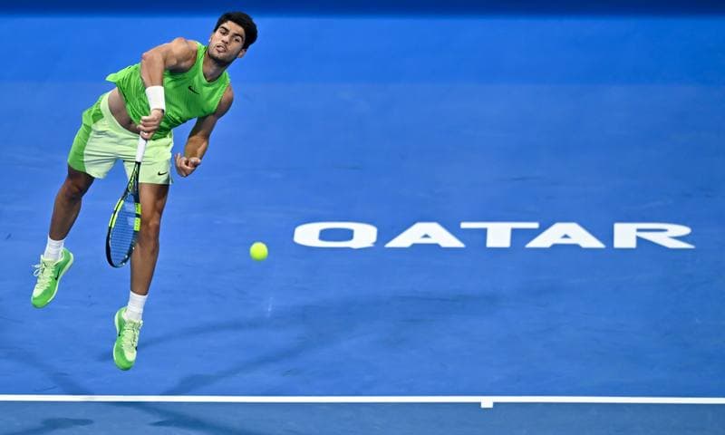 Tennis. ATP Qatar Exxonmobil Open. Carlos Alcaraz - Arthur Rinderknech. 17.02.2026