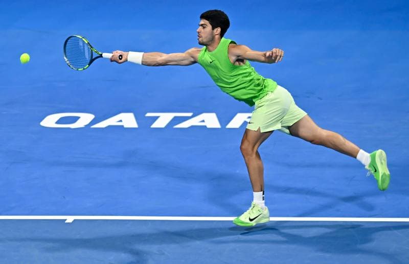 Tennis. ATP Qatar Exxonmobil Open. Carlos Alcaraz - Arthur Rinderknech. 17.02.2026