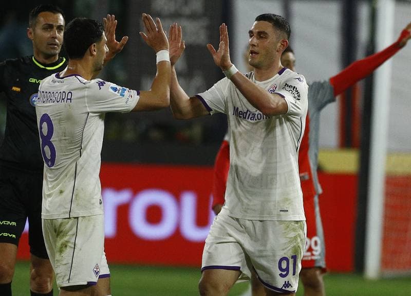 Football. Serie A. Cremonese - Fiorentina. 16.03.2026