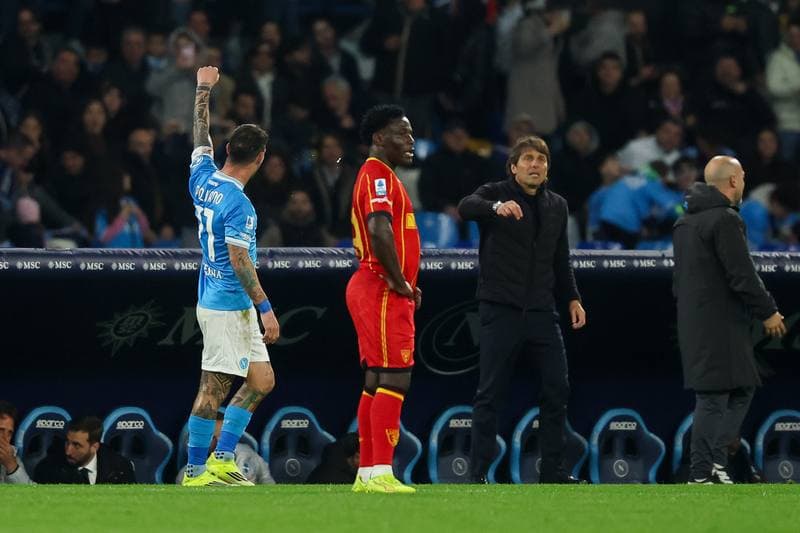 Football. Serie A. Napoli - Lecce. 14.03.2026