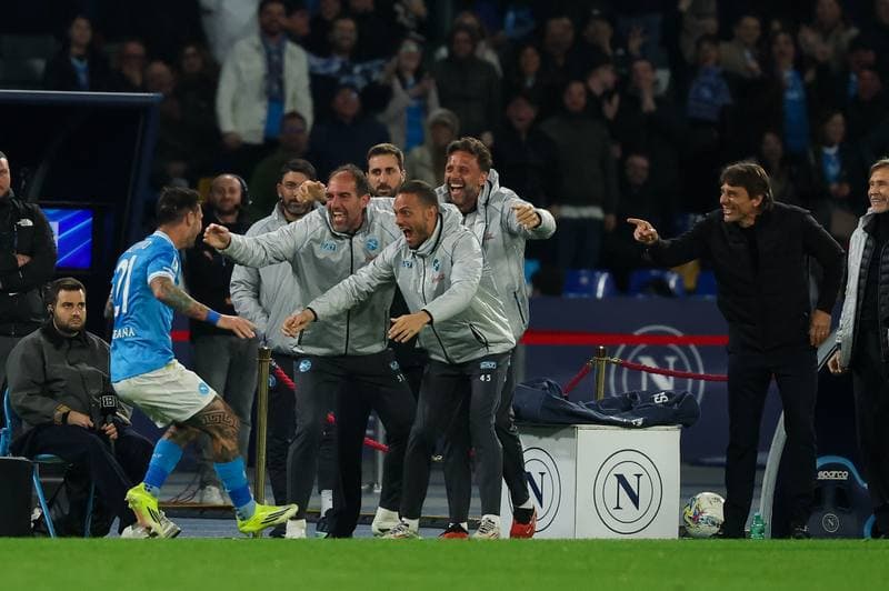 Football. Serie A. Napoli - Lecce. 14.03.2026