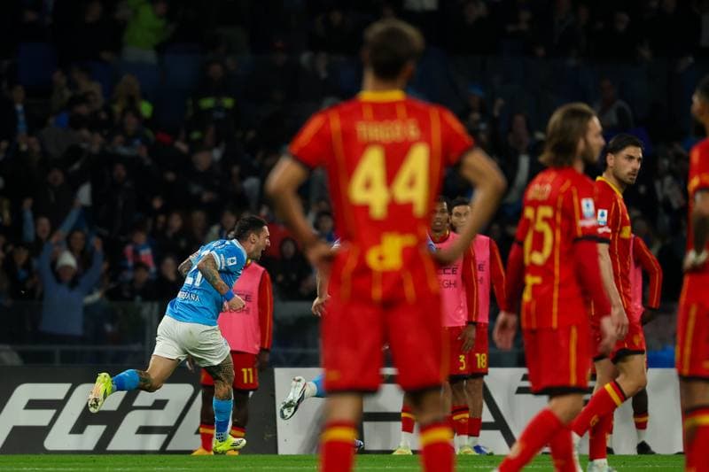 Football. Serie A. Napoli - Lecce. 14.03.2026