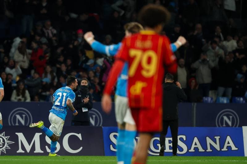 Football. Serie A. Napoli - Lecce. 14.03.2026