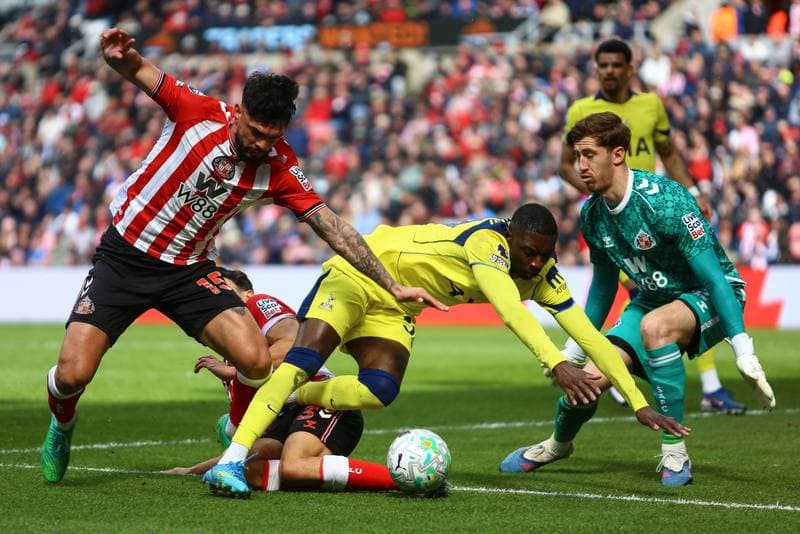 Football. Premier League. Sunderland - Tottenham Hotspur. 12.04.2026