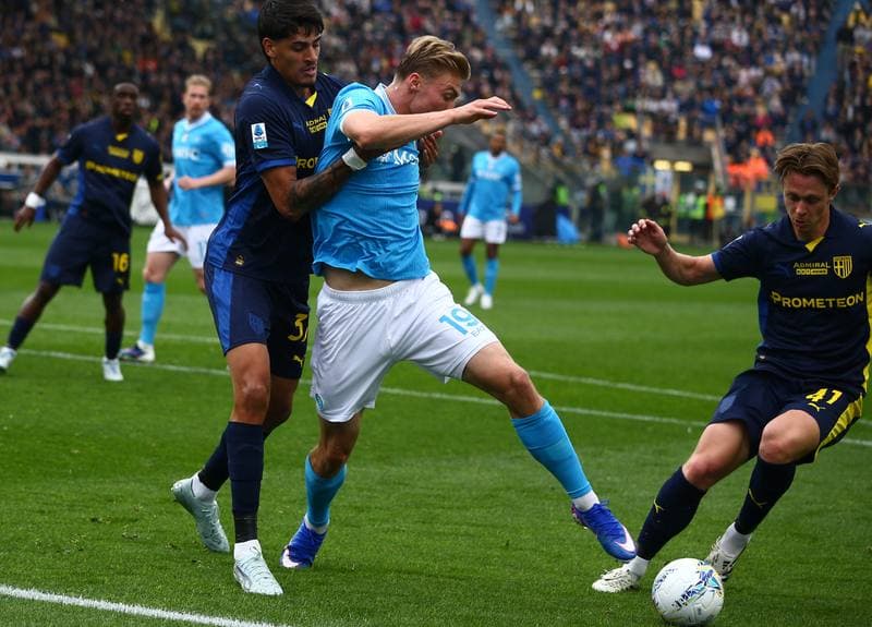 Football. Serie A. Parma - Napoli. 12.04.2026