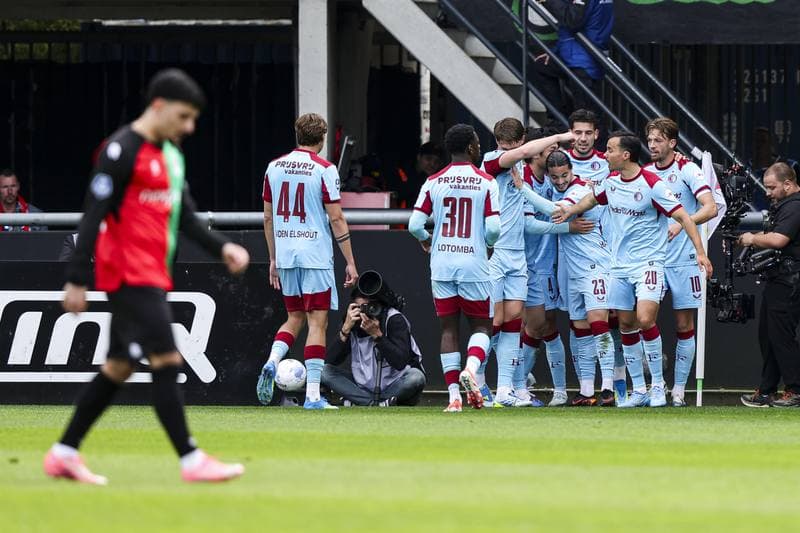 Football. Dutch Eredivisie. NEC - Feyenoord. 12.04.2026