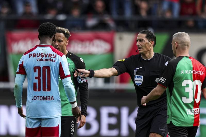 Football. Dutch Eredivisie. NEC - Feyenoord. 12.04.2026