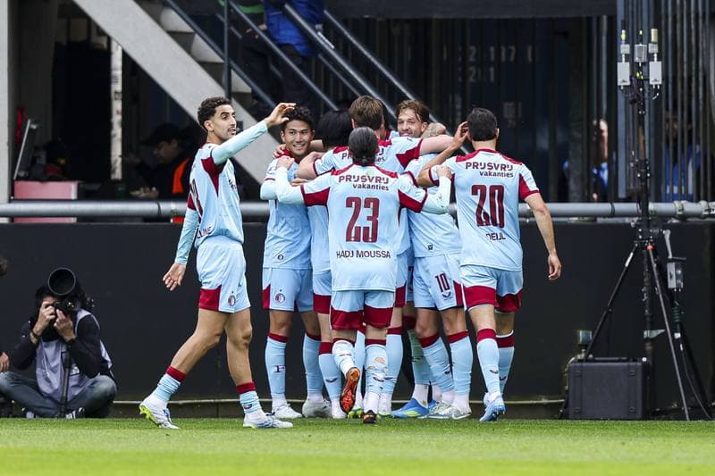 Football. Dutch Eredivisie. NEC - Feyenoord. 12.04.2026