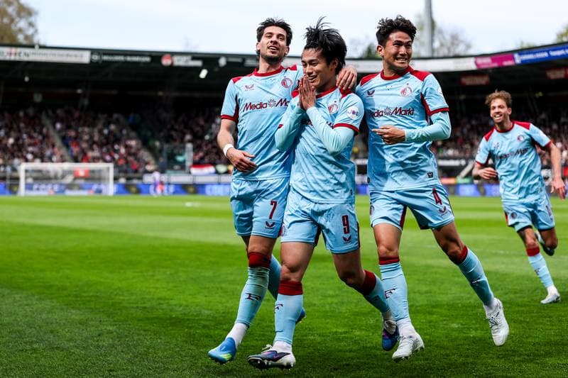 Football. Dutch Eredivisie. NEC - Feyenoord. 12.04.2026