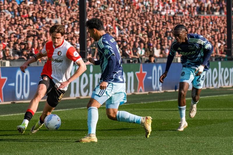 Football. Dutch Eredivisie. Feyenoord - Ajax. 22.03.2026