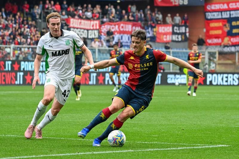 Football. Serie A. Genoa - Sassuolo. 12.04.2026