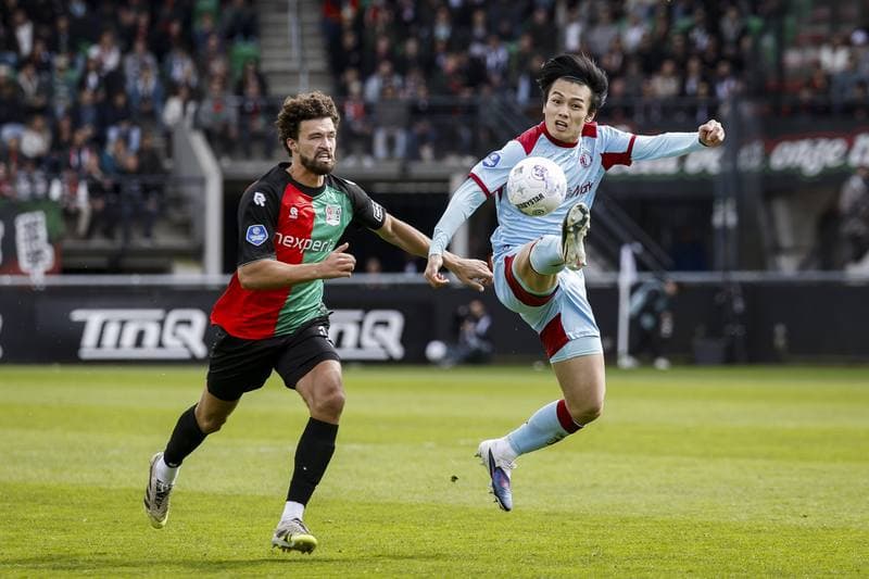 Football. Eredivisie. NEC - Feyenoord. 12.04.2026