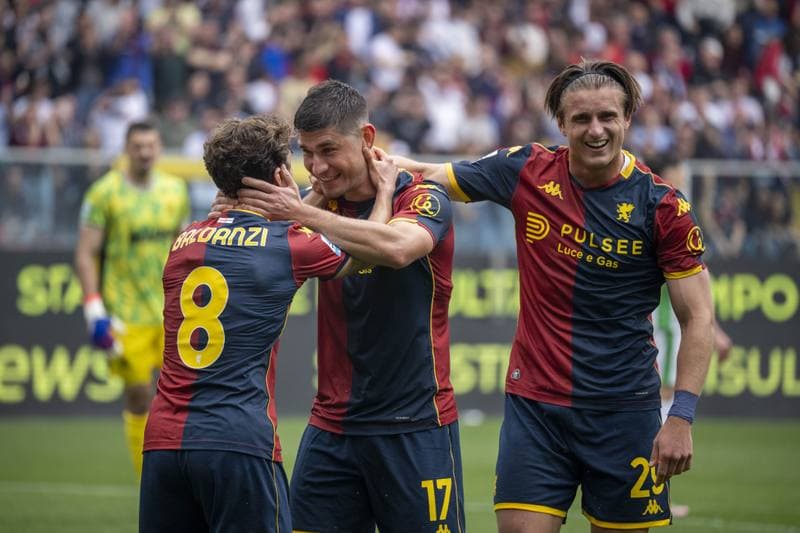 Football. Serie A. Genoa CFC - US Sassuolo. 12.04.2026