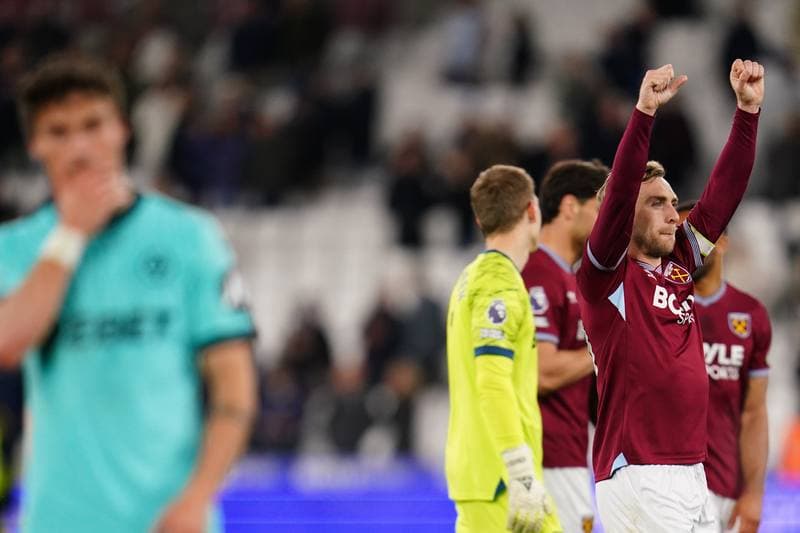 Football. Premier League. West Ham United - Wolverhampton Wanderers. 10.04.2026