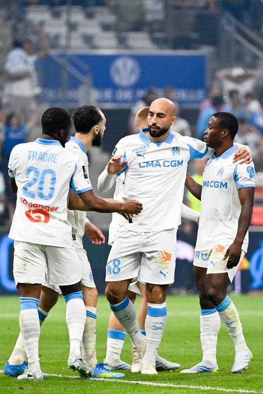Football. Ligue 1. Olympique de Marseille - FC Metz. 10.04.2026