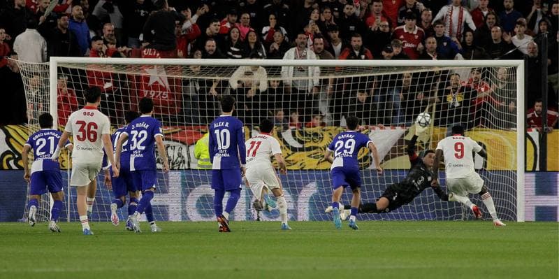Football. La Liga. Sevilla - Atletico Madrid. 11.04.2026
