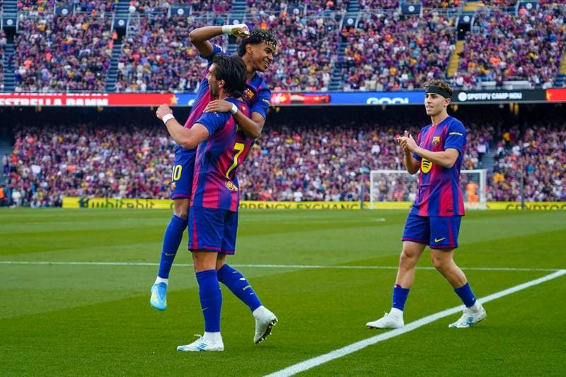 Football. La Liga EA Sports. FC Barcelona - RCD Espanyol. 11.04.2026