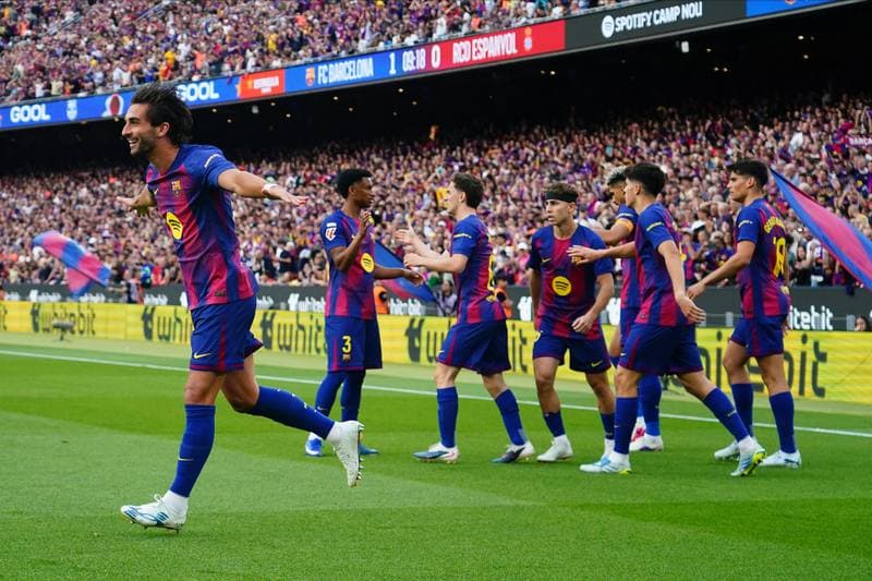 Football. La Liga EA Sports. FC Barcelona - RCD Espanyol. 11.04.2026