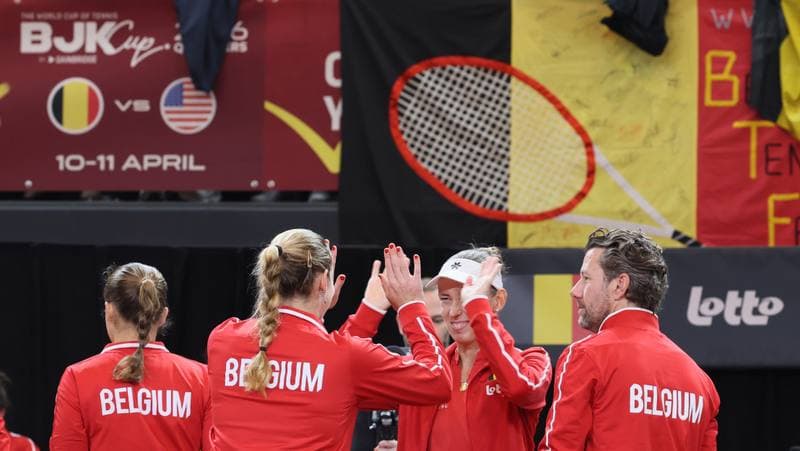 Tennis. Billie Jean King Cup. Belgium - USA. 11.04.2026