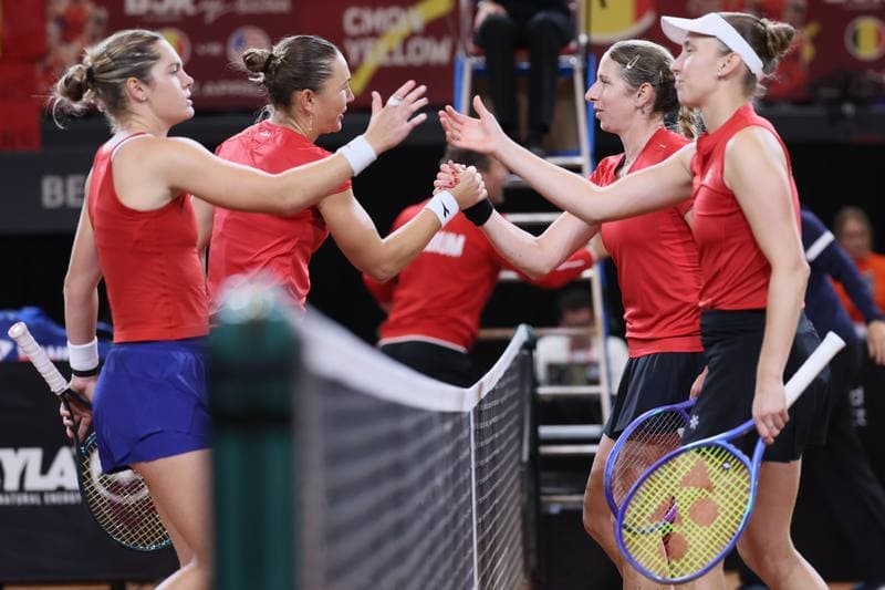 Tennis. Billie Jean King Cup. Belgium - USA. 11.04.2026