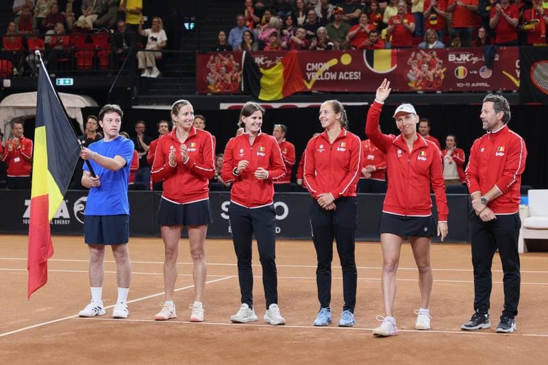 Tennis. Billie Jean King Cup. Belgium - USA. 11.04.2026