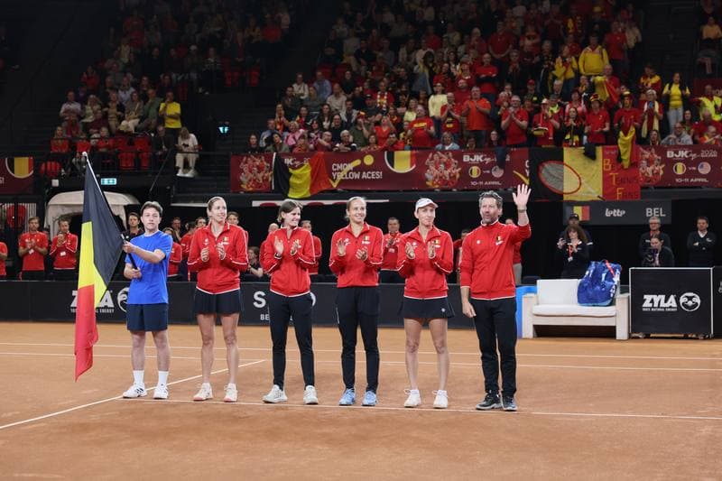 Tennis. Billie Jean King Cup. Belgium - USA. 11.04.2026