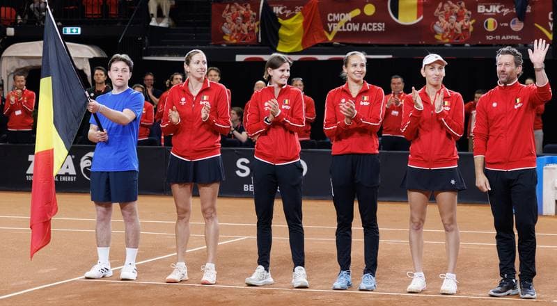 Tennis. Billie Jean King Cup. Belgium - USA. 11.04.2026