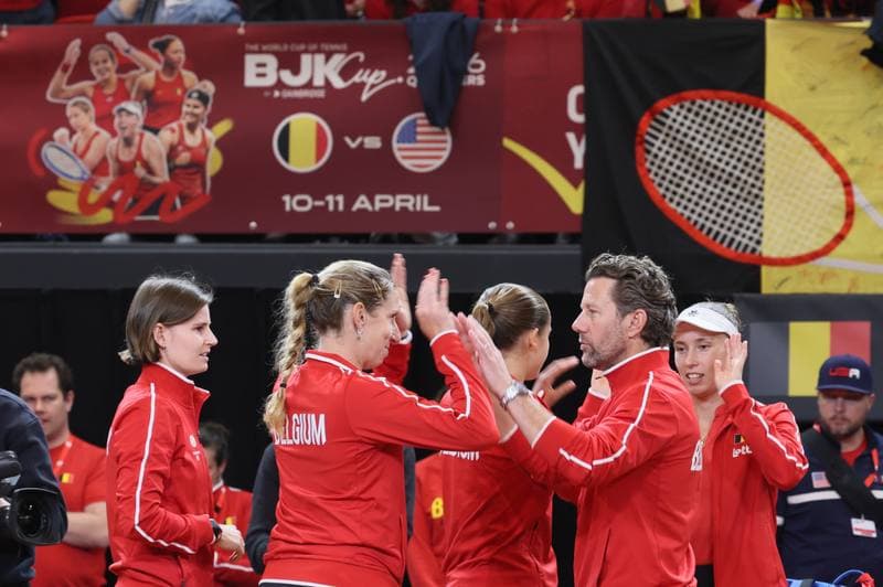 Tennis. Billie Jean King Cup. Belgium - USA. 11.04.2026