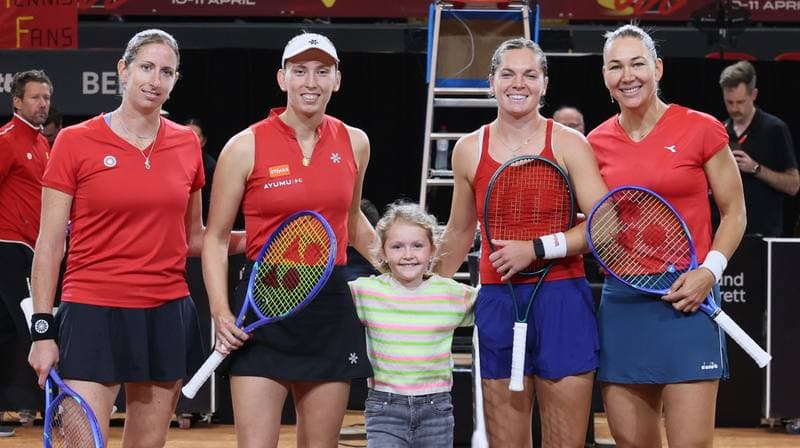 Tennis. Billie Jean King Cup. Belgium - USA. 11.04.2026