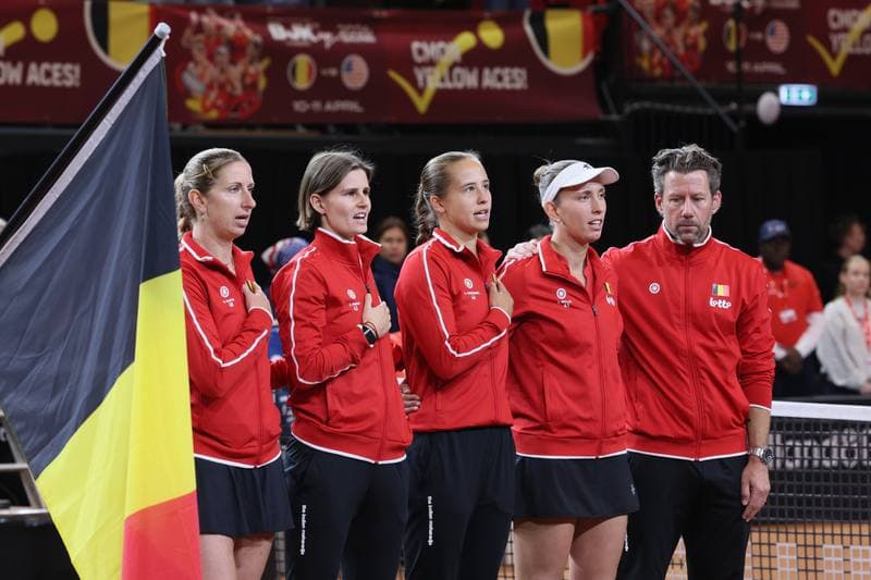 Tennis. Billie Jean King Cup. Belgium - USA. 11.04.2026