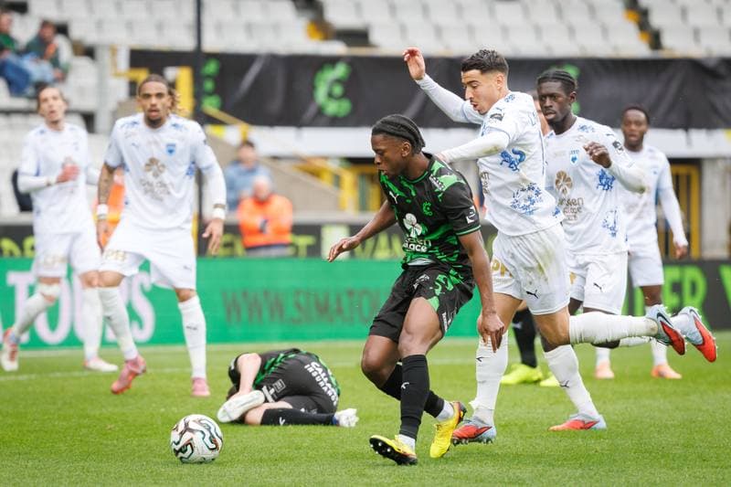 Football. Jupiler Pro League. Cercle Brugge - Raal La Louviere. 11.04.2026