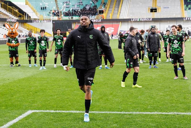 Football. Jupiler Pro League. Cercle Brugge - Raal La Louviere. 11.04.2026