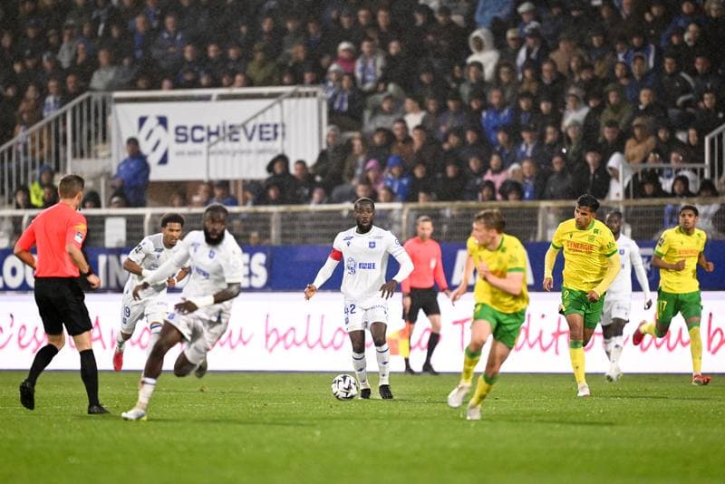 Football. Ligue 1 McDonald's. AJ Auxerre - FC Nantes. 11.04.2026