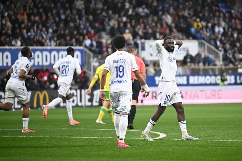 Football. Ligue 1 McDonald's. AJ Auxerre - FC Nantes. 11.04.2026