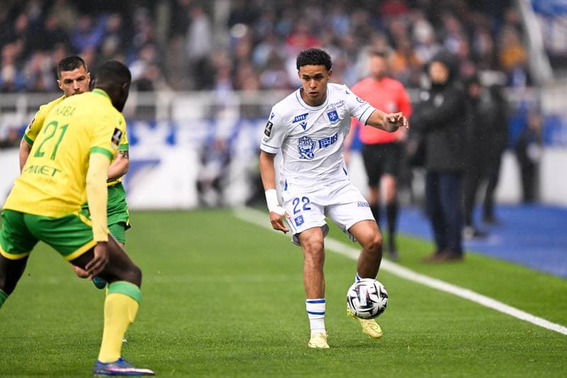 Football. Ligue 1 McDonald's. AJ Auxerre - FC Nantes. 11.04.2026
