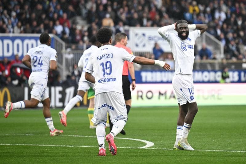 Football. Ligue 1 McDonald's. AJ Auxerre - FC Nantes. 11.04.2026