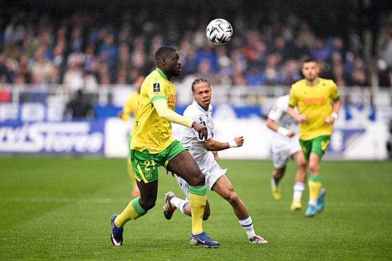 Football. Ligue 1 McDonald's. AJ Auxerre - FC Nantes. 11.04.2026