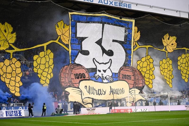Football. Ligue 1 McDonald's. AJ Auxerre - FC Nantes. 11.04.2026