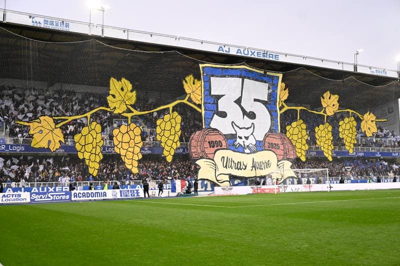 Football. Ligue 1 McDonald's. AJ Auxerre - FC Nantes. 11.04.2026