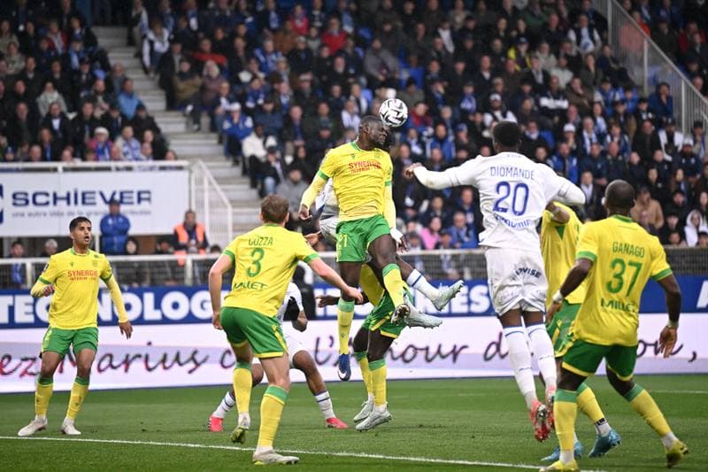 Football. Ligue 1 McDonald's. AJ Auxerre - FC Nantes. 11.04.2026