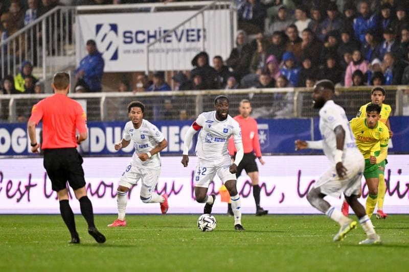 Football. Ligue 1 McDonald's. AJ Auxerre - FC Nantes. 11.04.2026