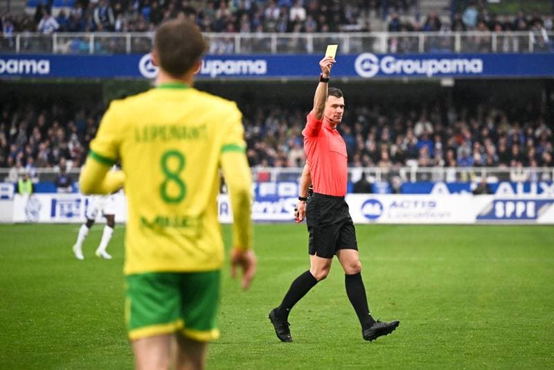 Football. Ligue 1 McDonald's. AJ Auxerre - FC Nantes. 11.04.2026