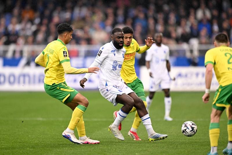 Football. Ligue 1 McDonald's. AJ Auxerre - FC Nantes. 11.04.2026